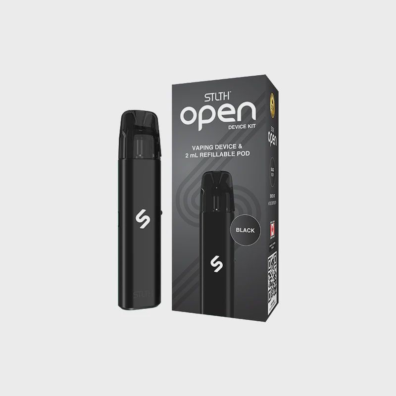 STLTH Open Device Kit, Colour: Black