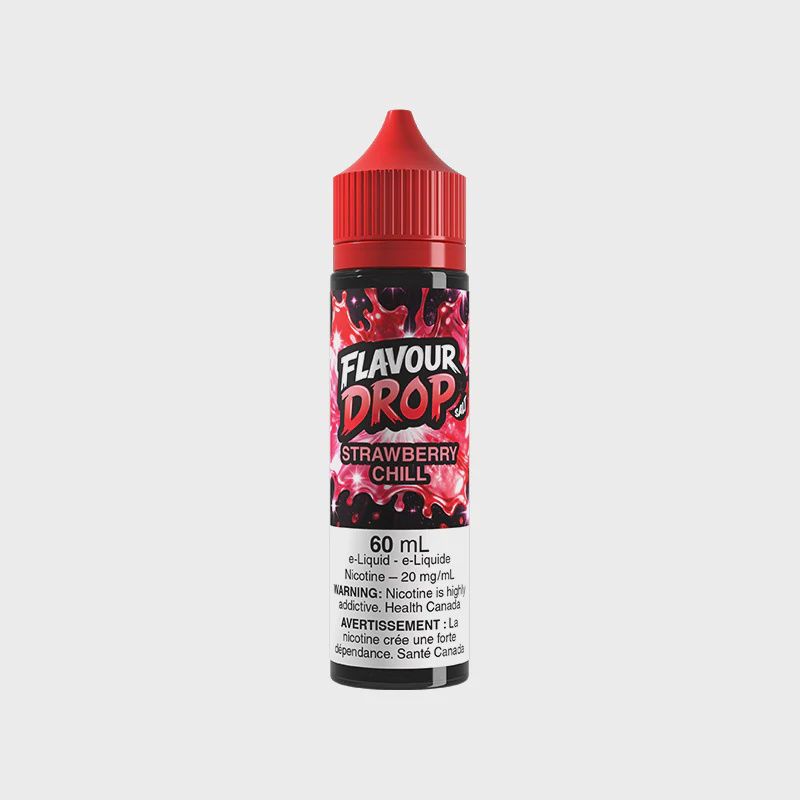 Strawberry Chill - Flavour Drop Salt, Nicotine: 20mg, Size: 60ml