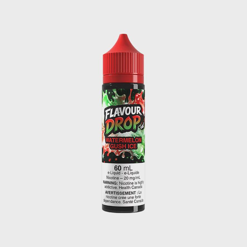 Watermelon Gush Ice - Flavour Drop Salt, Nicotine: 20mg, Size: 60ml