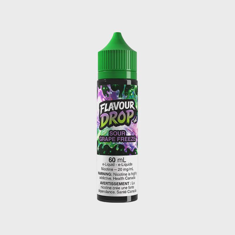 Sour Grape Freeze - Flavour Drop Salt, Nicotine: 20mg, Size: 60ml