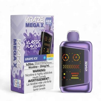 Grape Ice - Kraze Mega X Classic Diposable