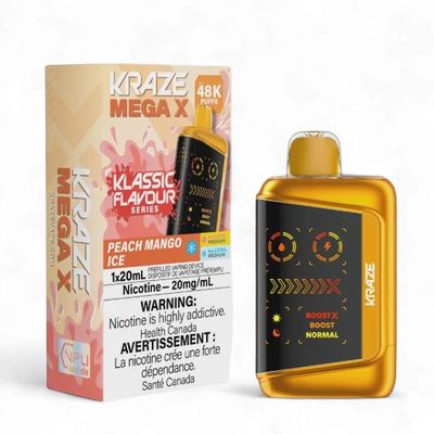 Peach Mango Ice - Kraze Mega X Classic Disposable