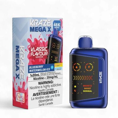 Blueberry Watermelon Ice - Kraze Mega X Classic Disposable