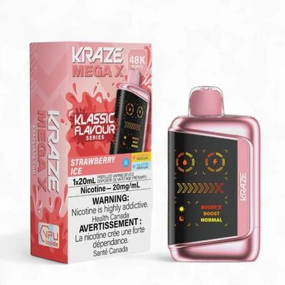 Strawberry Ice - Kraze Mega X Classic Disposable