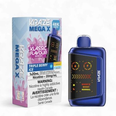 Triple Berry Ice - Kraze Mega X Classic Disposable