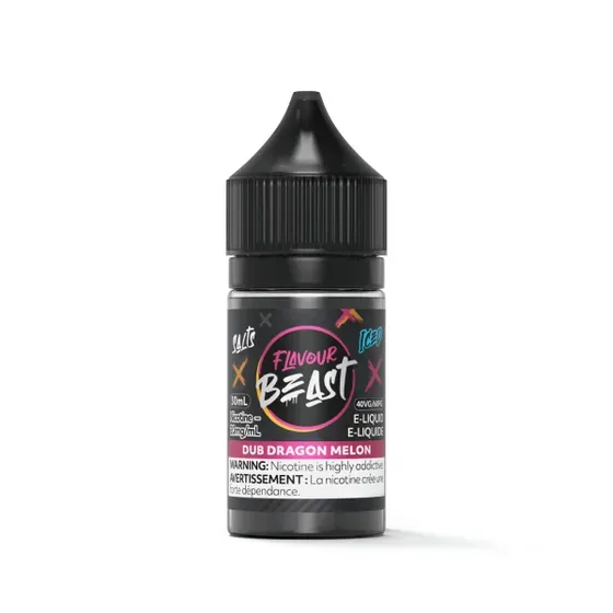 Dub Dragon Melon Iced by Flavour Beast Salt, Nicotine: 20mg, Size: 30ml