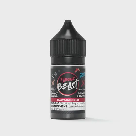 Hawaiian Red Iced by Flavour Beast Salt, Nicotine: 20mg, Size: 30ml