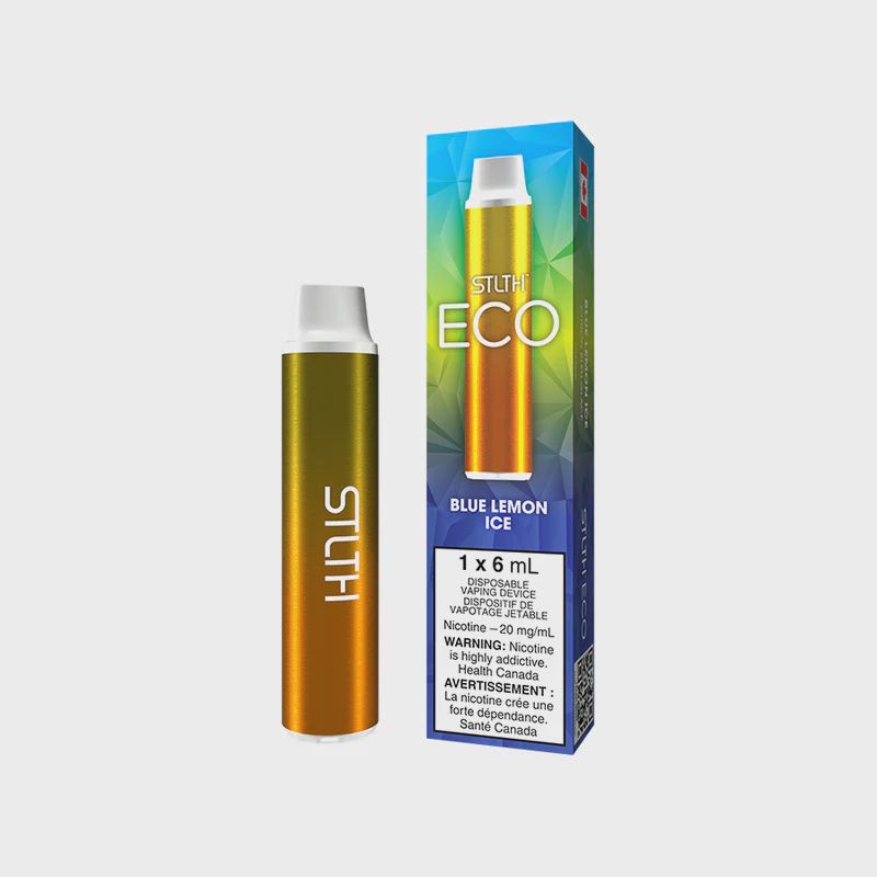 Blue Lemon Ice - STLTH Eco Disposable, Nicotine: 20mg