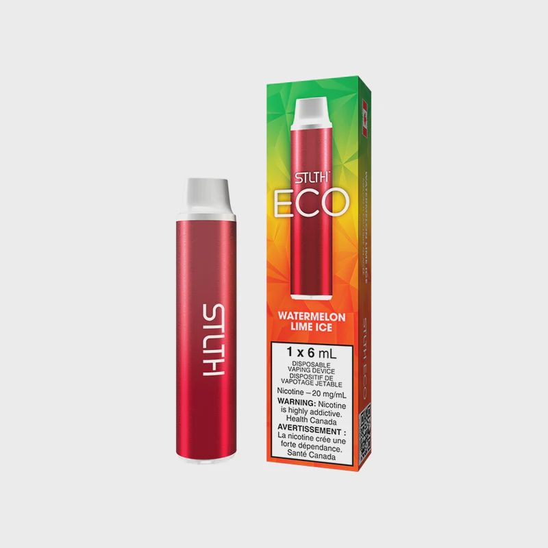 Watermelon Lime Ice - STLTH Eco Disposable, Nicotine: 20mg