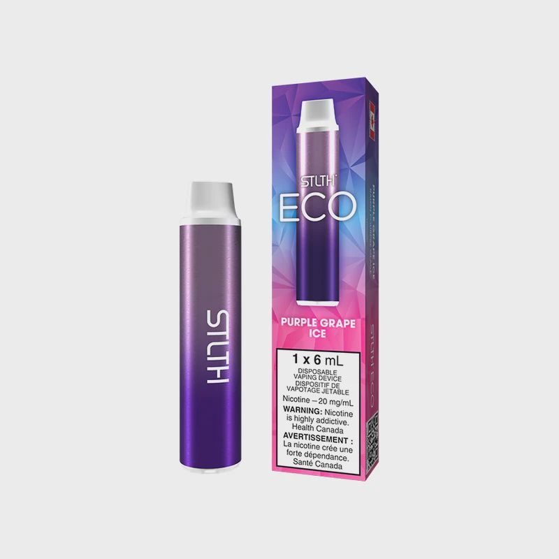 Purple Grape Ice - STLTH Eco Disposable, Nicotine: 20mg