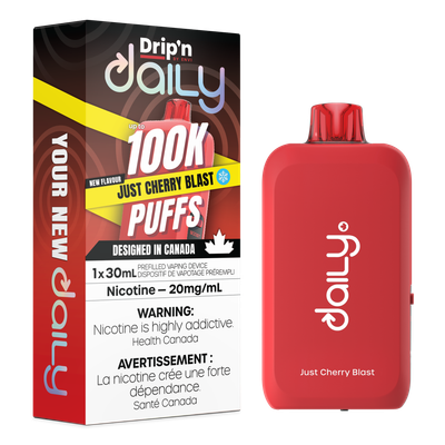 Just Cherry Blast - Drip'n Daily by Envi 30mL Disposable