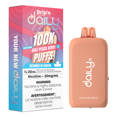 Just Peach Berry - Drip'n Daily by Envi 30mL Disposable