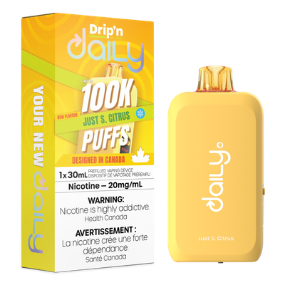 Just S. Citrus - Drip'n Daily by Envi 30mL Disposable