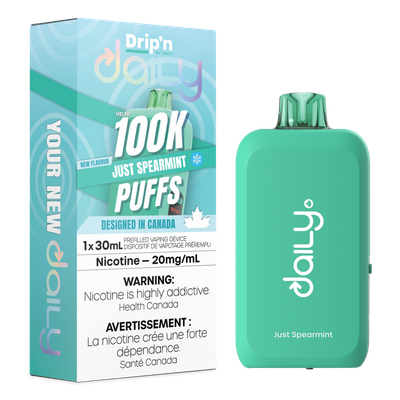 Just Spearmint - Drip'n Daily by Envi 30mL Disposable