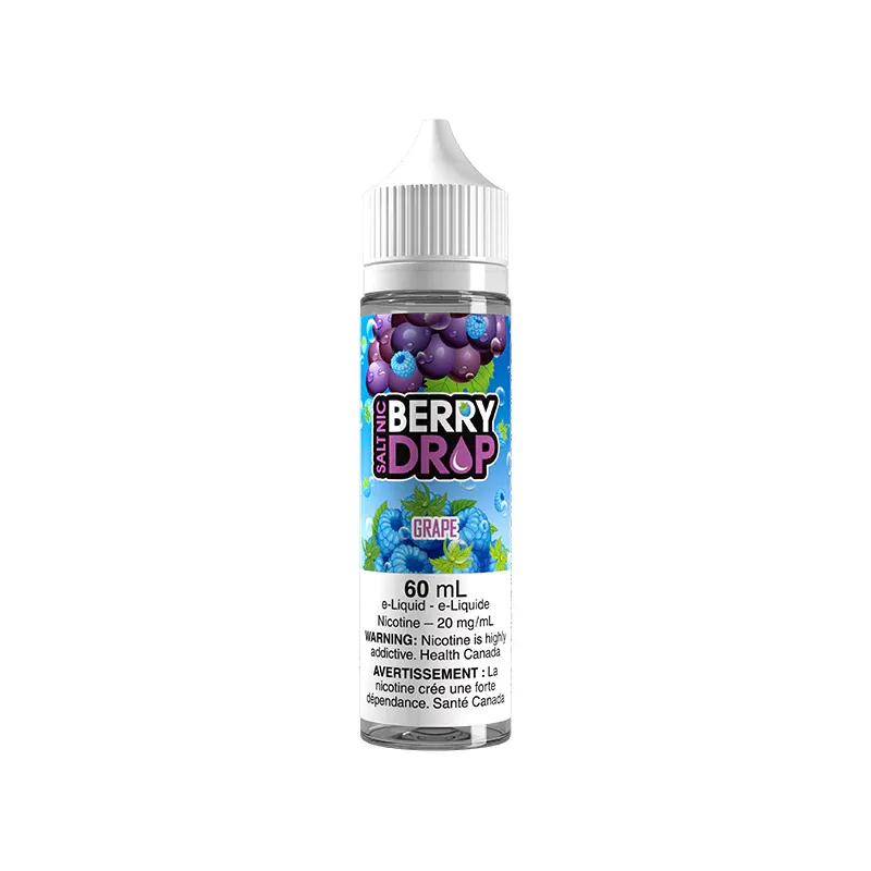 Grape - Berry Drop Salt, Nicotine: 20mg, Size: 60ml
