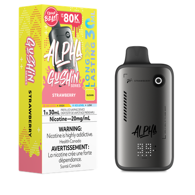 Gushin' Strawberry - Flavour Beast Alpha Disposable