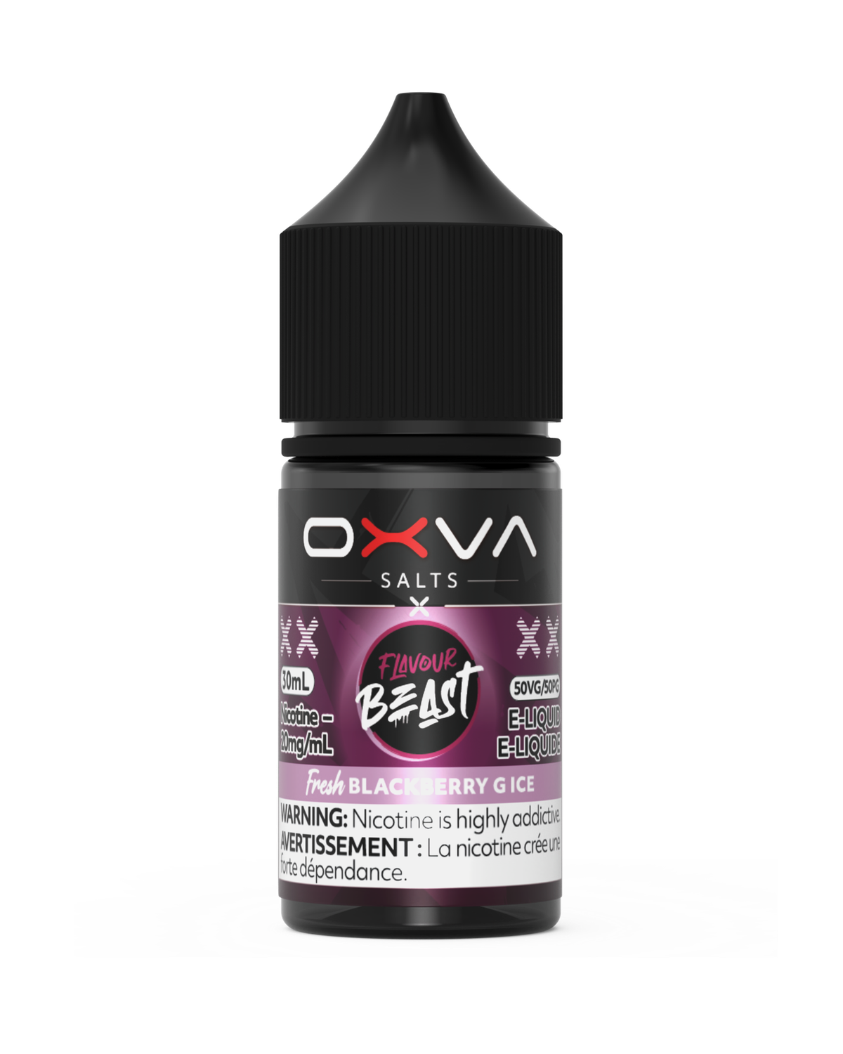 Fresh Cherry Berry Ice by Flavour Beast x OXVA, Nicotine: 20mg, Size: 30ml