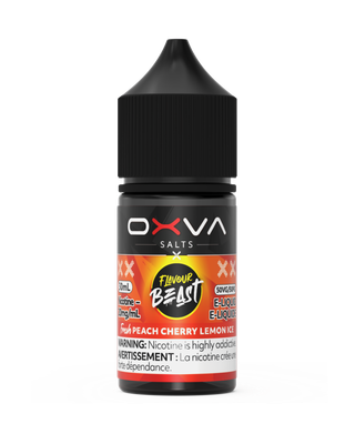 Fresh Peach Cherry Lemon Ice by Flavour Beast x OXVA