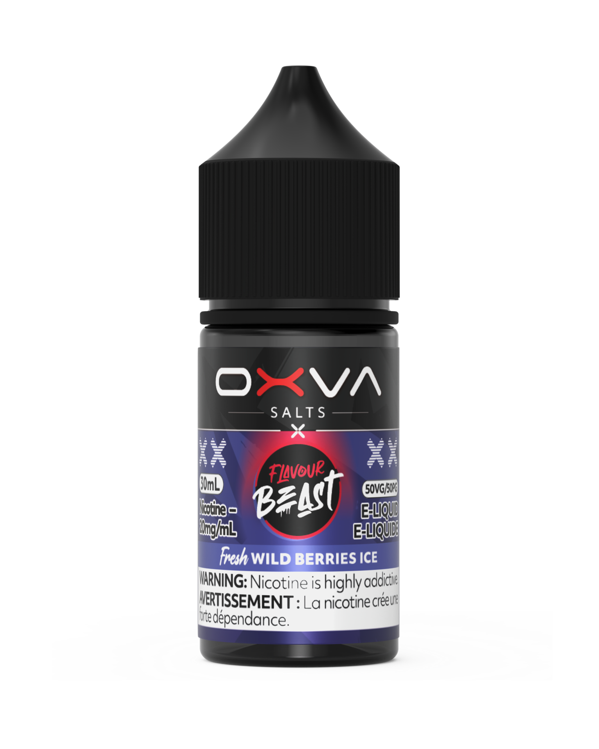 Fresh Wild Berries by Flavour Beast x OXVA, Nicotine: 20mg, Size: 30ml
