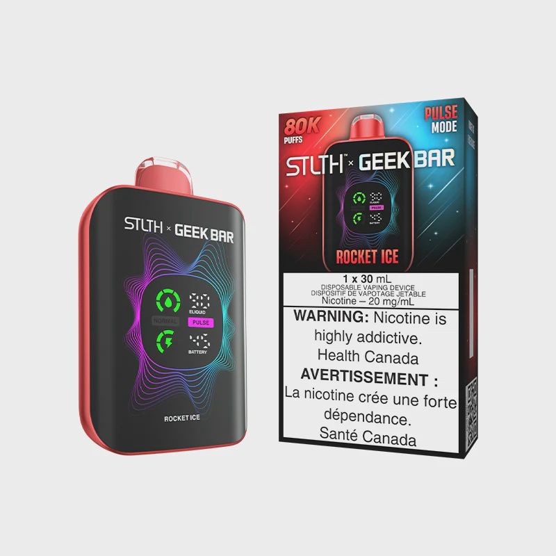 Rocket Ice - STLTH x GEEK BAR 80K Disposable, Nicotine: 20mg