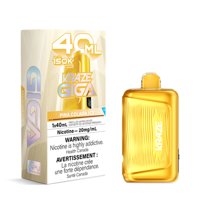 Pina Colada Ice - Kraze Giga Disposable
