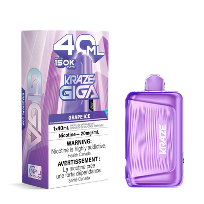 Grape Ice - Kraze Giga Disposable