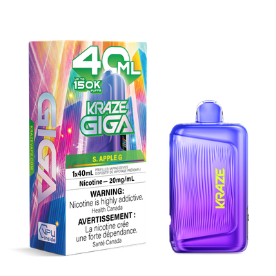 S. Apple G - Kraze Giga Disposable