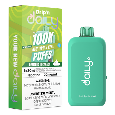 Just Apple Kiwi - Drip'n Daily by Envi 30mL Disposable