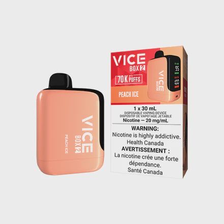 Peach Ice - Vice Box 2 Disposable, Nicotine: 20mg