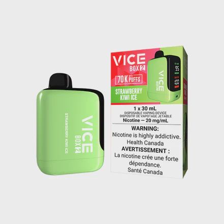 Strawberry Kiwi Ice - Vice Box 2 Disposable, Nicotine: 20mg
