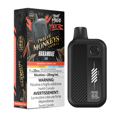 Harambae Iced - Flavour Beast Beast Mode Max 3 Disposable