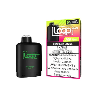 Strawberry Lime Ice STLTH LOOP MAX Pod