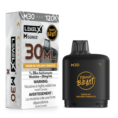 Good Ol' Golden Tobacco Flavour Beast Level X M30 Series Pod