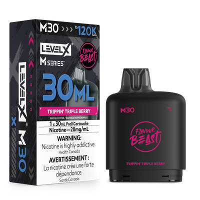 Trippin' Triple Berry Flavour Beast Level X M30 Series Pod