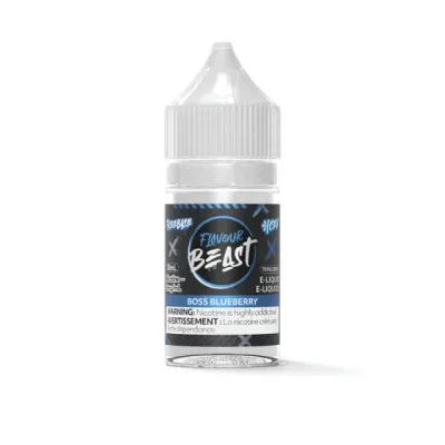 Boss Blueberry Iced by Flavour Beast Freebase