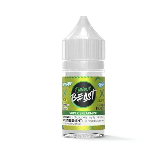 Super Spearmint Iced by Flavour Beast Freebase, Nicotine: 3mg, Size: 30ml