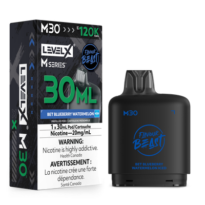 Bet Blueberry Watermelon Iced Flavour Beast Level X M30 Series Pod