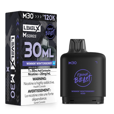 Winnin' Winterberry Iced Flavour Beast Level X M30 Series Pod
