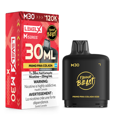 Primo Pina Colada Iced Flavour Beast Level X M30 Series Pod
