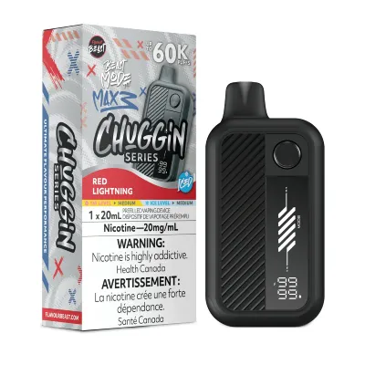 Chuggin' Red Lightning Iced - Flavour Beast Beast Mode Max 3 Disposable