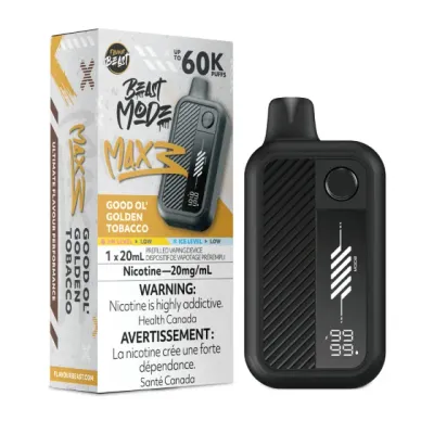 Good Ol' Golden Tobacco - Flavour Beast Beast Mode Max 3 Disposable