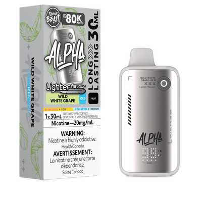 L. S. Wild White Grape Iced - Flavour Beast Alpha Disposable