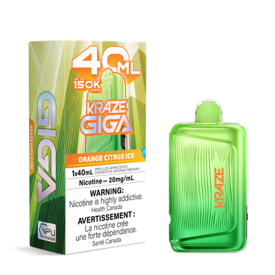 Orange Citrus Ice - Kraze Giga Disposable