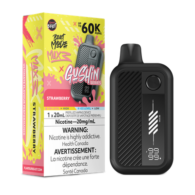 Gushin' Strawberry - Flavour Beast Beast Mode Max 3 Disposable