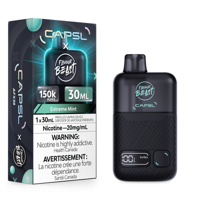 Extreme Mint Iced - Flavour Beast x CAPSL Disposable