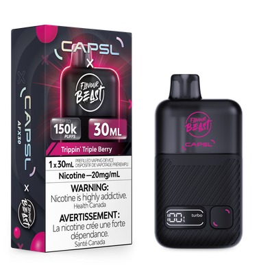 Trippin' Triple Berry - Flavour Beast x CAPSL Disposable