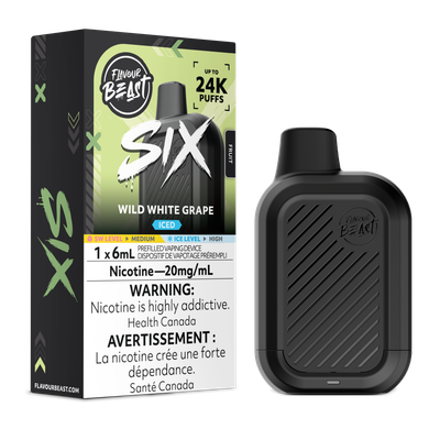 Wild White Grape Iced - Flavour Beast SIX Disposable