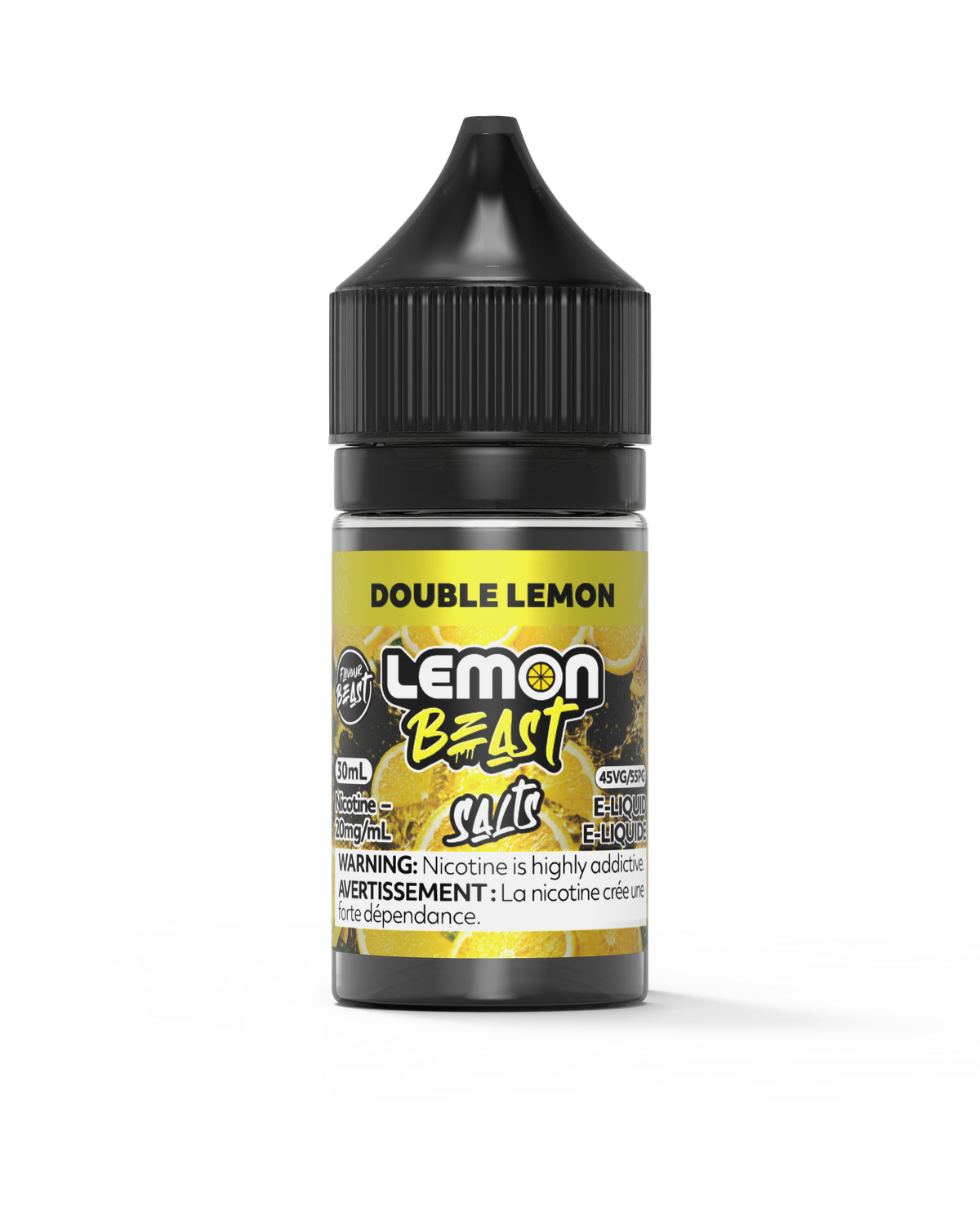 Double Lemon by Lemon Beast Salt, Nicotine: 20mg, Size: 30ml