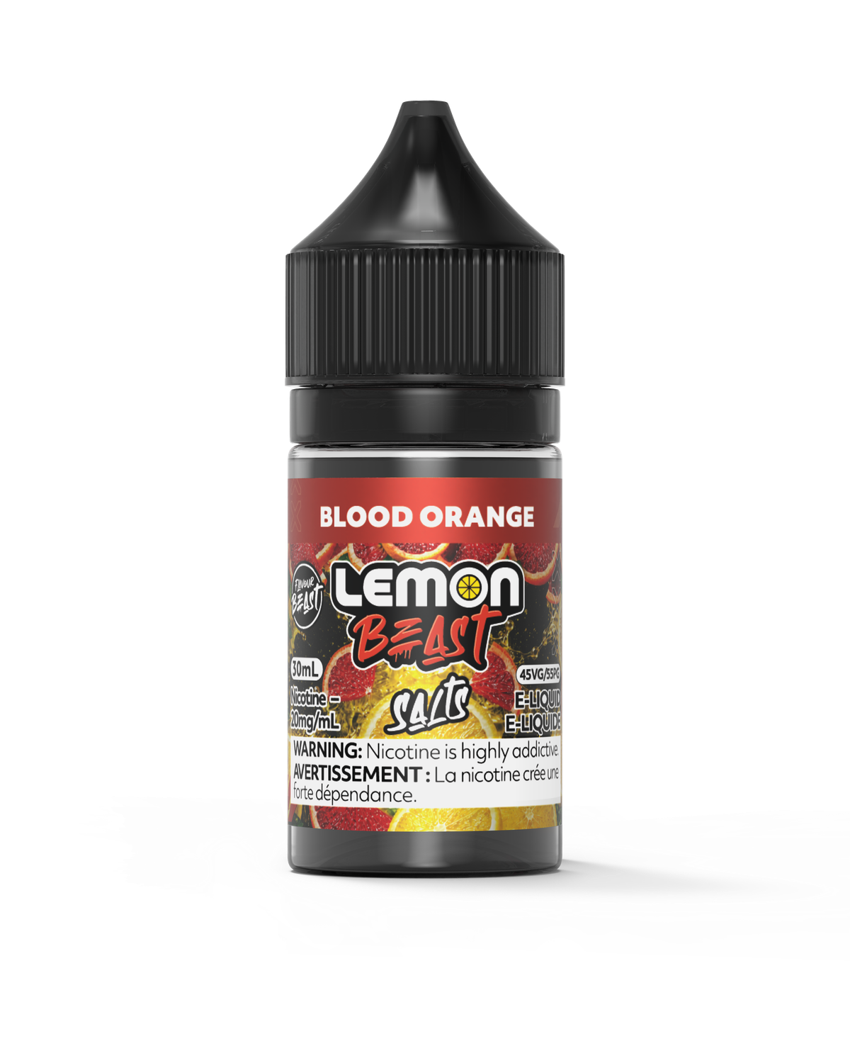 Blood Orange by Lemon Beast Salt, Nicotine: 20mg, Size: 30ml