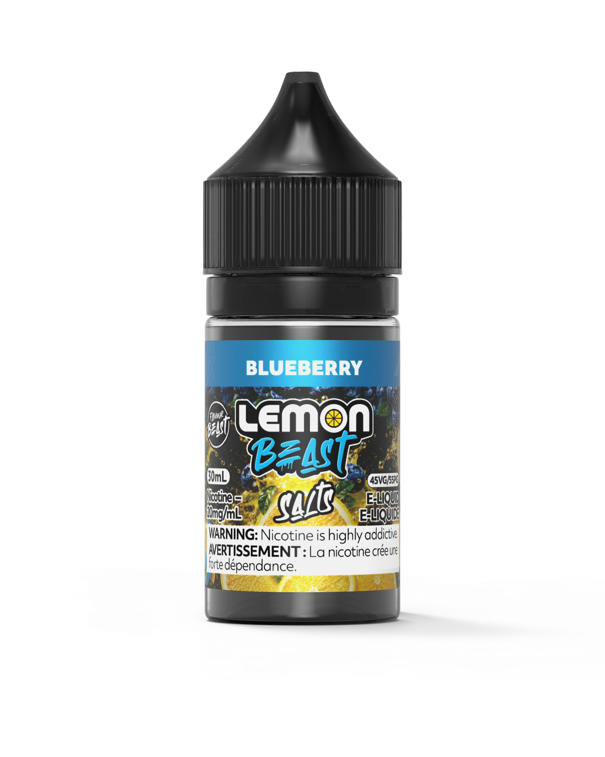 Blueberry by Lemon Beast Salt, Nicotine: 20mg, Size: 30ml